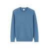 Pull col rond homme 100% coton – Bleu, Vert, Noir | Mode élégante