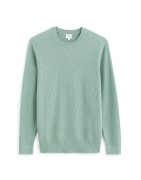 Pull col rond homme 100% coton – Bleu, Vert, Noir | Mode élégante