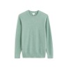 Pull col rond homme 100% coton – Bleu, Vert, Noir | Mode élégante